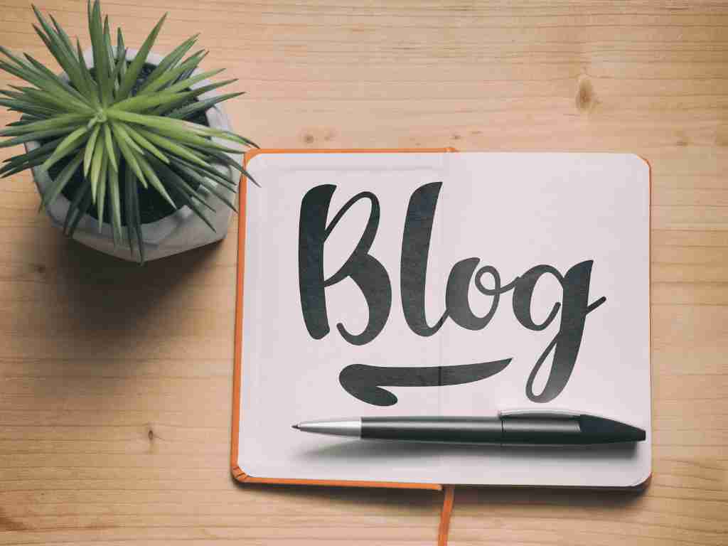 3. Set up your blog