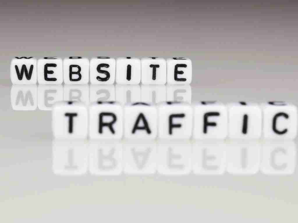 There is no organic consistent traffic to website