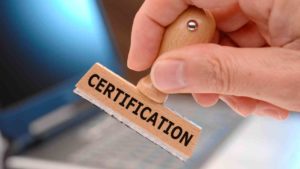 supply chain certification