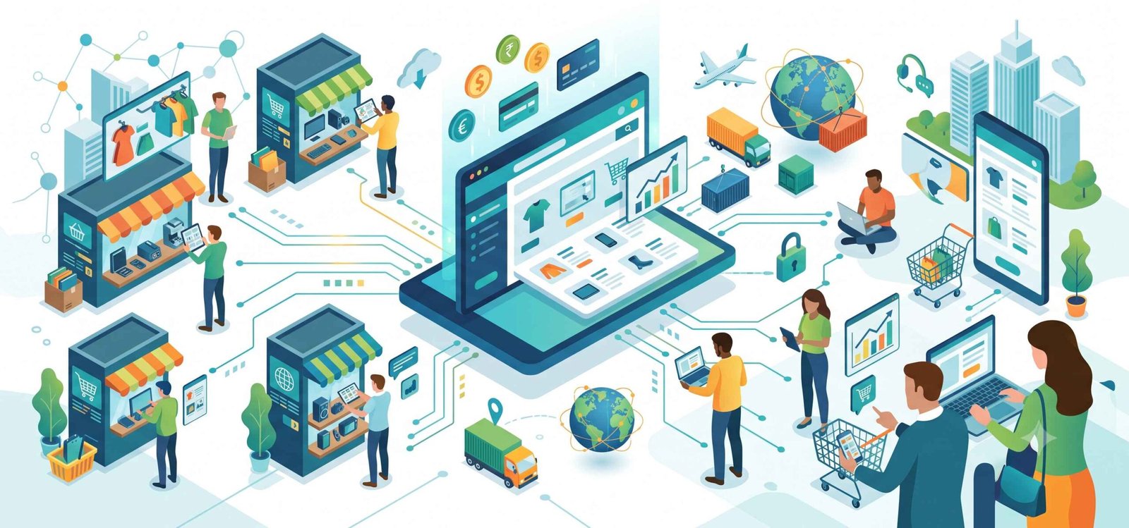 E-commerce Marketplace Amazon Meesho Flipkart Services