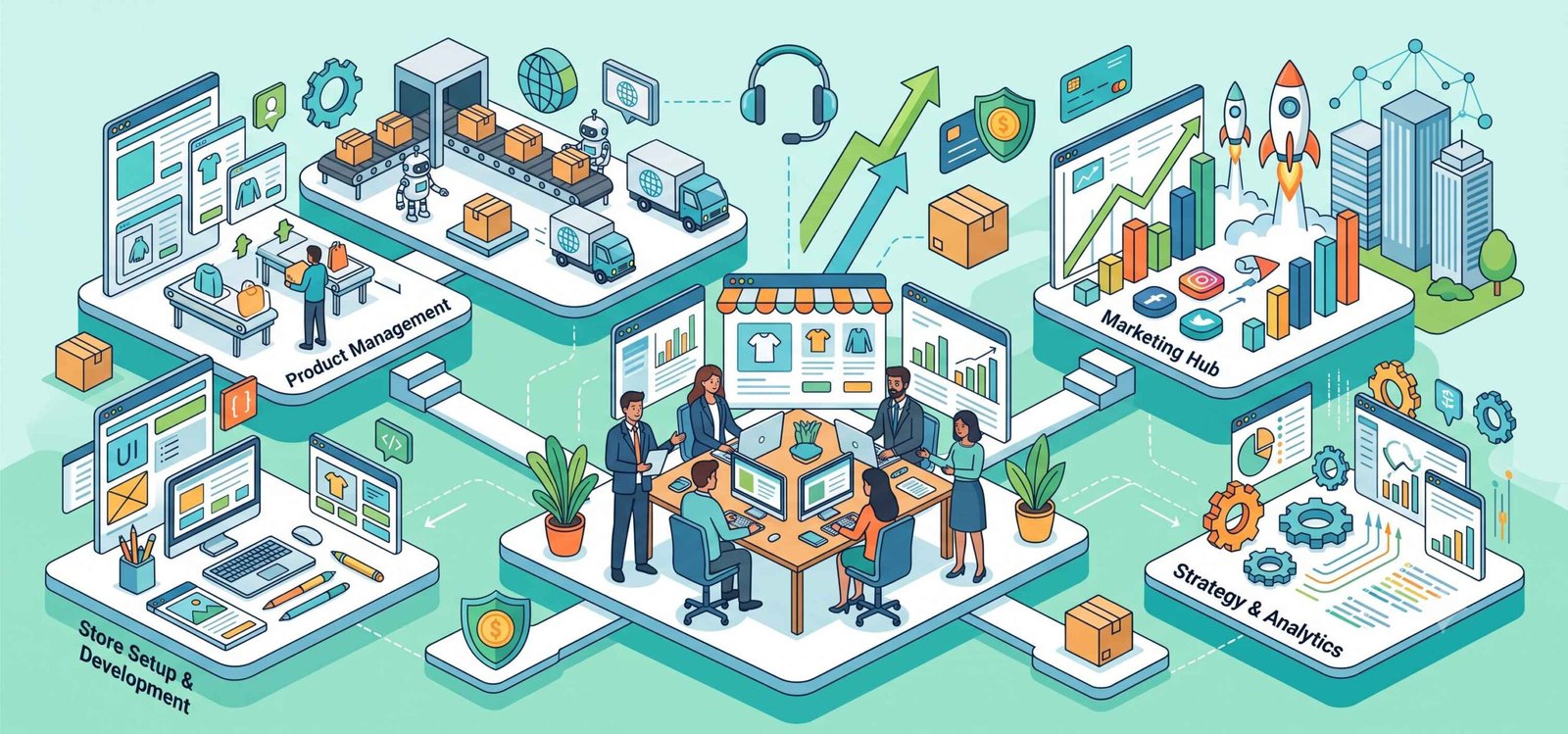 E-commerce Store Shopify Woocommerce Services